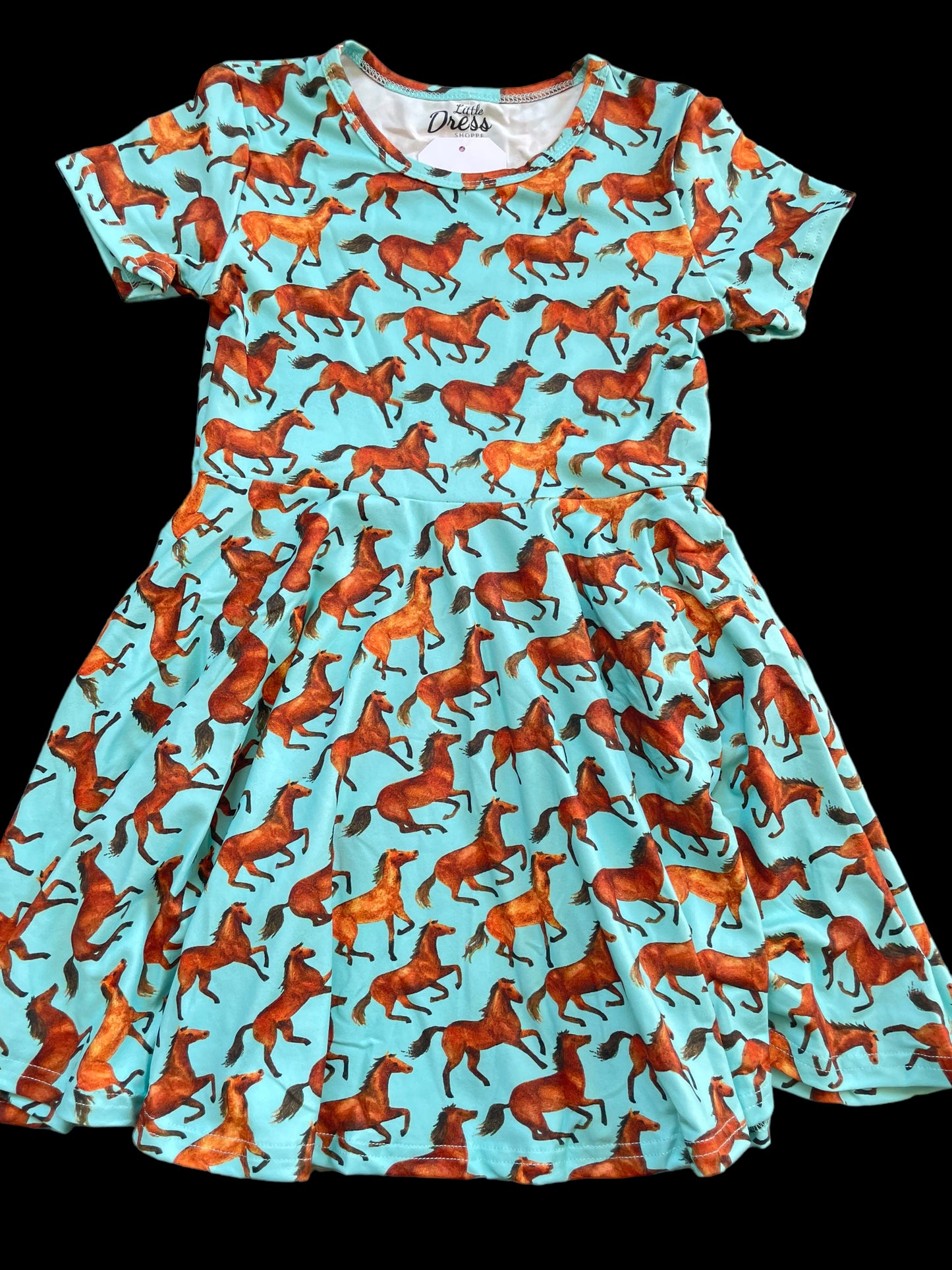 Horse twirl dress