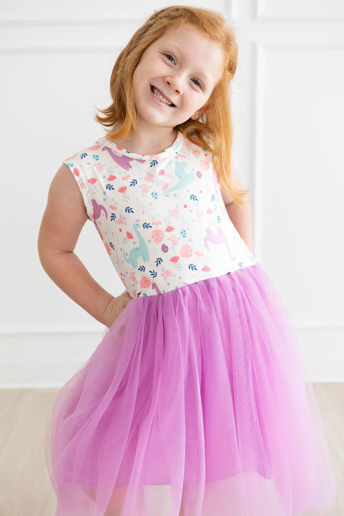 Dino Eggs tutu tank dress