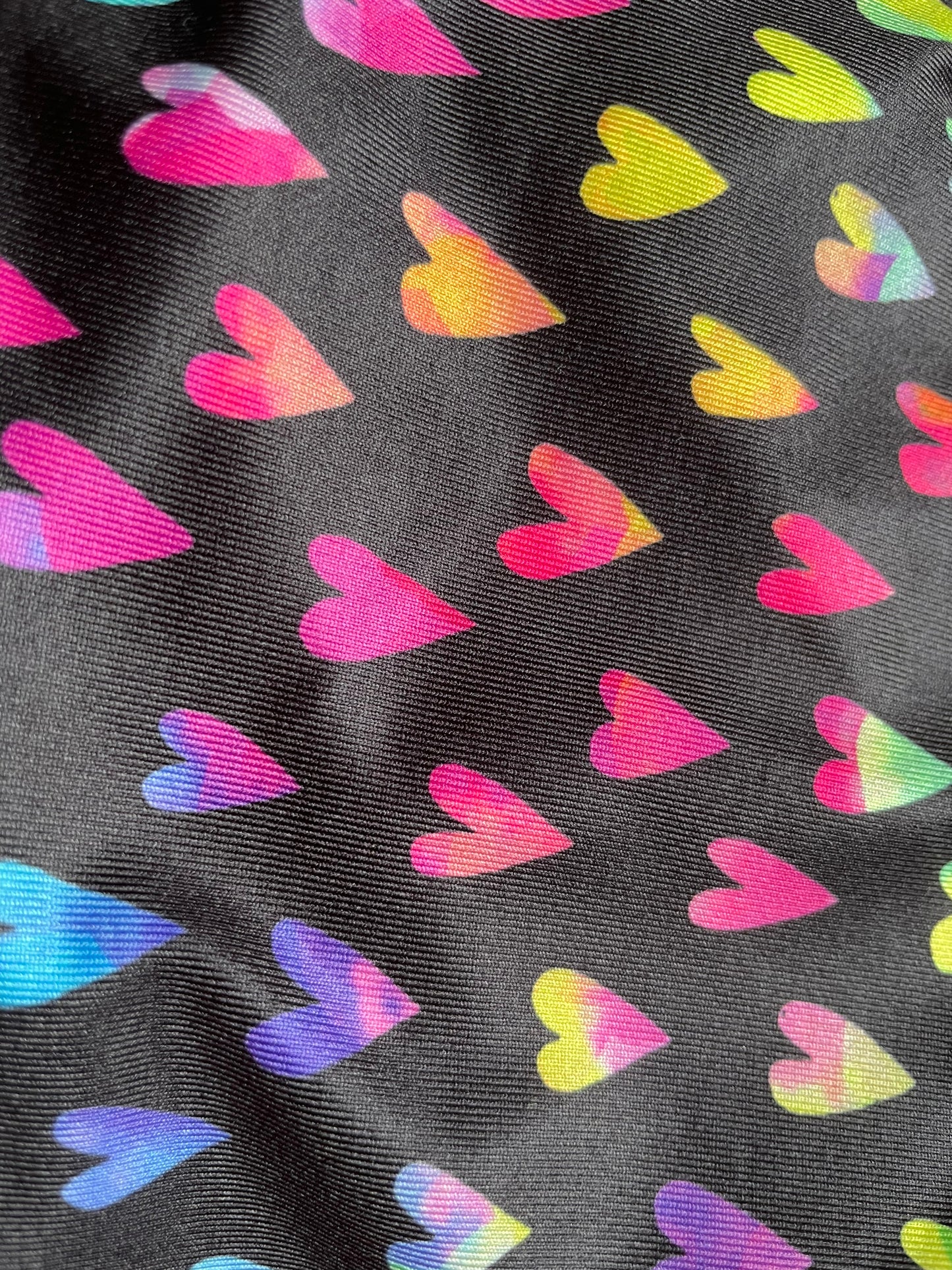 Rainbow hearts with pockets