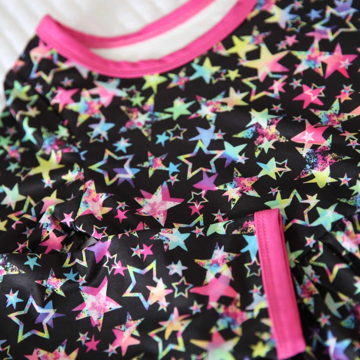 Neon Stars pocket dress